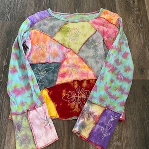 y2k top patchwork